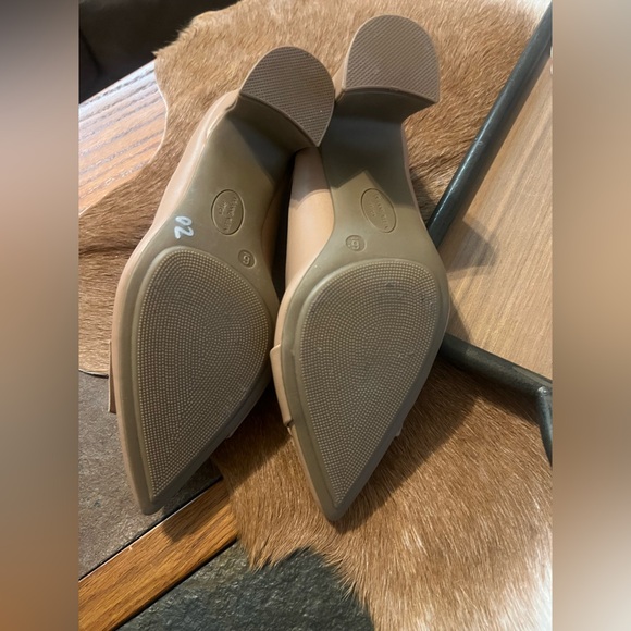 Anne Klein Tan Buckle Heels - Picture 5 of 5